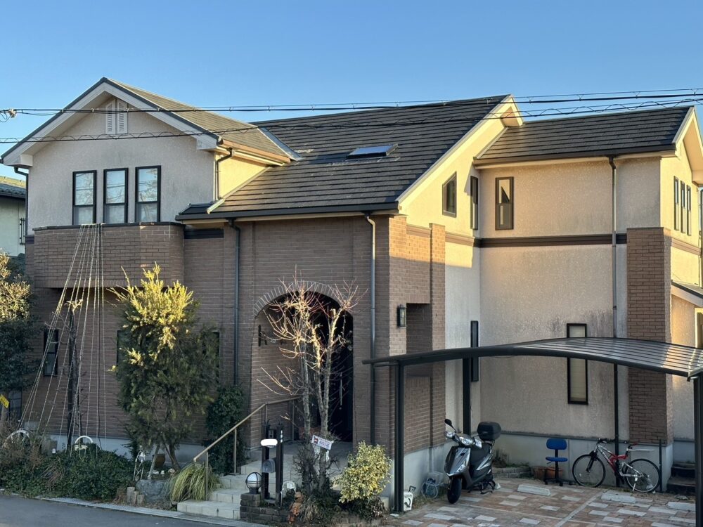 【箕面市 池田市 豊中市】 茨木市 M様邸 塗装工事完工 【外壁塗装・防水工事専門店】 | ブログ| 箕面市周辺【細かい見積り】外壁塗装と屋根 ...