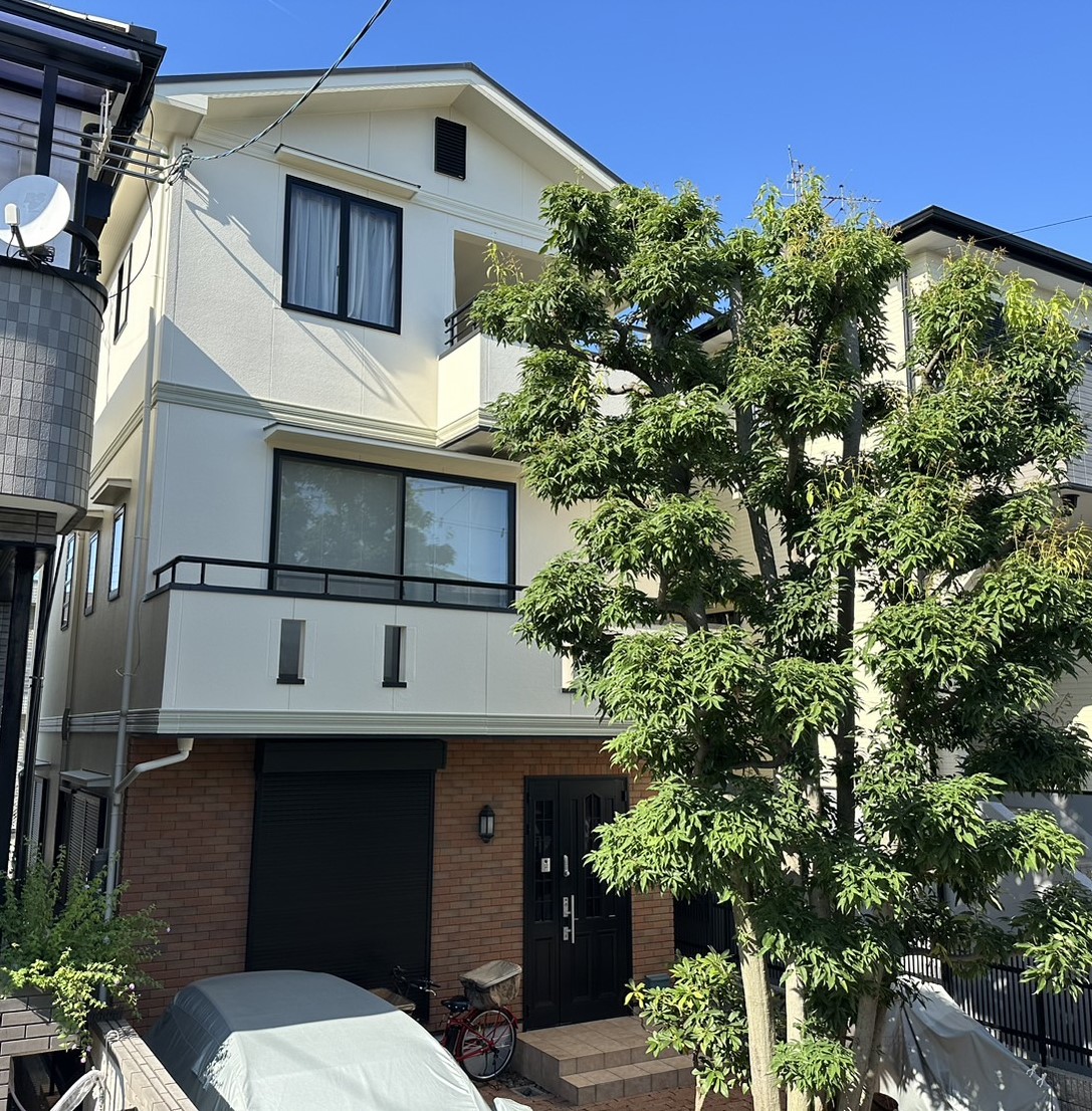 【箕面市 池田市 豊中市】箕面市 S様邸 塗装工事完工 【外壁塗装・防水工事専門店】 | ブログ| 箕面市周辺【細かい見積り】外壁塗装と屋根 ...