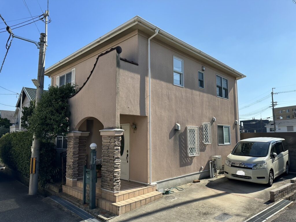 【箕面市 池田市 豊中市】池田市 H様邸 塗装工事完工 【外壁塗装・防水工事専門店】 | ブログ| 箕面市周辺【細かい見積り】外壁塗装と屋根 ...