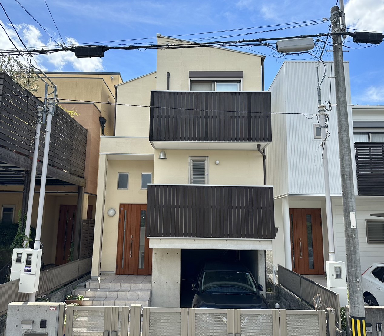 【箕面市 池田市 豊中市】豊中市 K様邸 塗装工事完工 【外壁塗装・防水工事専門店】 | ブログ| 箕面市周辺【細かい見積り】外壁塗装と屋根 ...