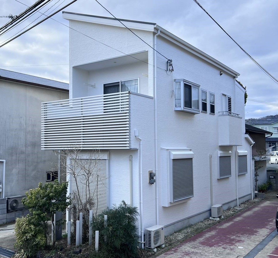 【箕面市 池田市 豊中市】箕面市 N様邸 塗装工事完工 【外壁塗装・雨漏り・防水工事専門店】 | ブログ| 箕面市周辺【細かい見積り】外壁塗装 ...
