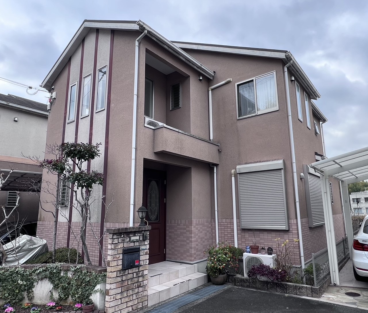 【箕面市 池田市 豊中市】箕面市 S様邸 塗装工事 【外壁塗装・雨漏り・防水工事専門店】 | ブログ| 箕面市周辺【細かい見積り】外壁塗装と ...