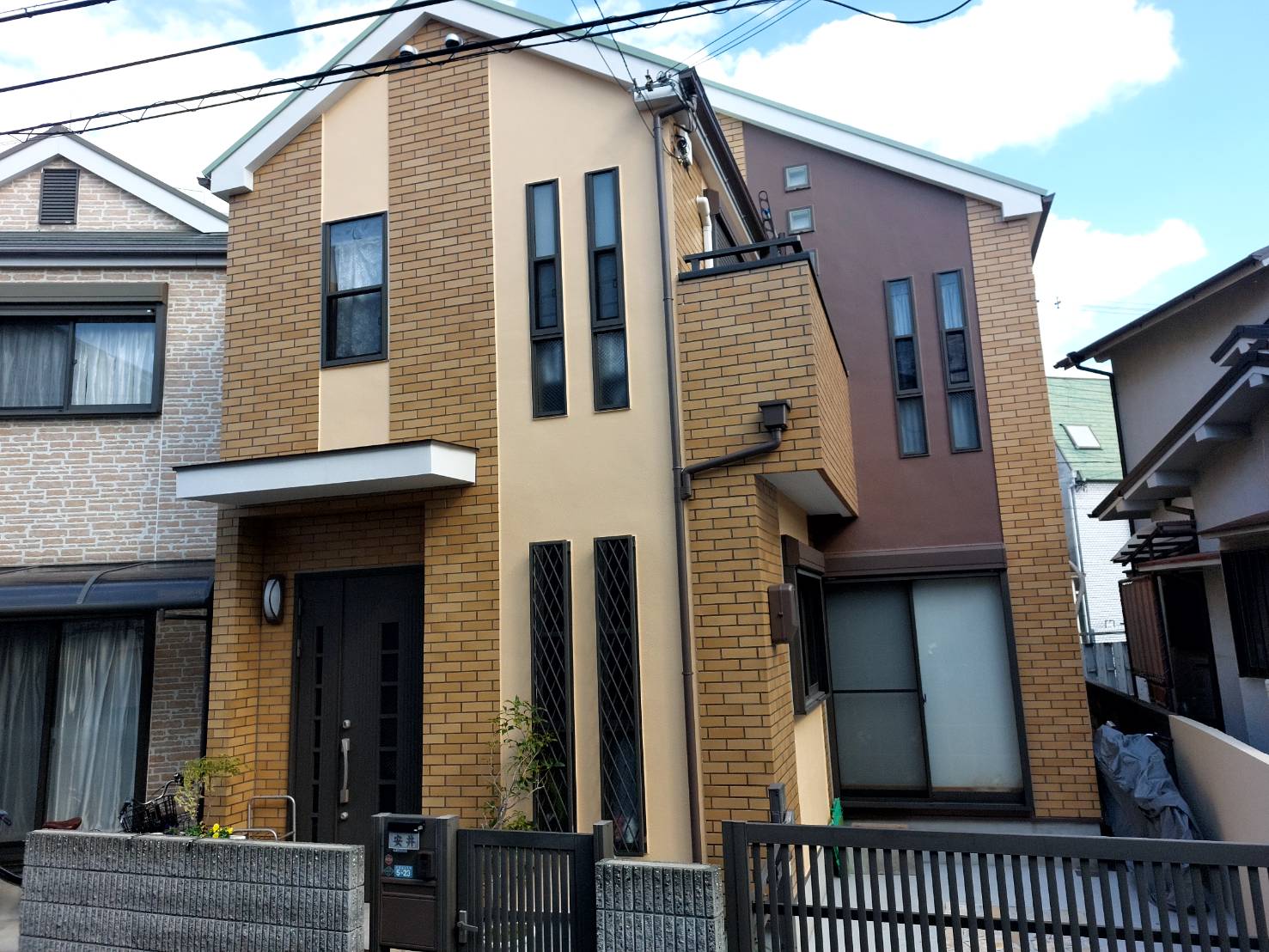 【箕面市 池田市 豊中市】豊中市 Y様邸 塗装工事完工 【外壁塗装・雨漏り・防水工事専門店】 | ブログ| 箕面市周辺【細かい見積り】外壁塗装 ...
